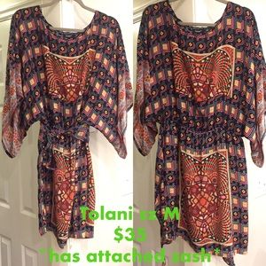 Tolani silk tunic/ dress